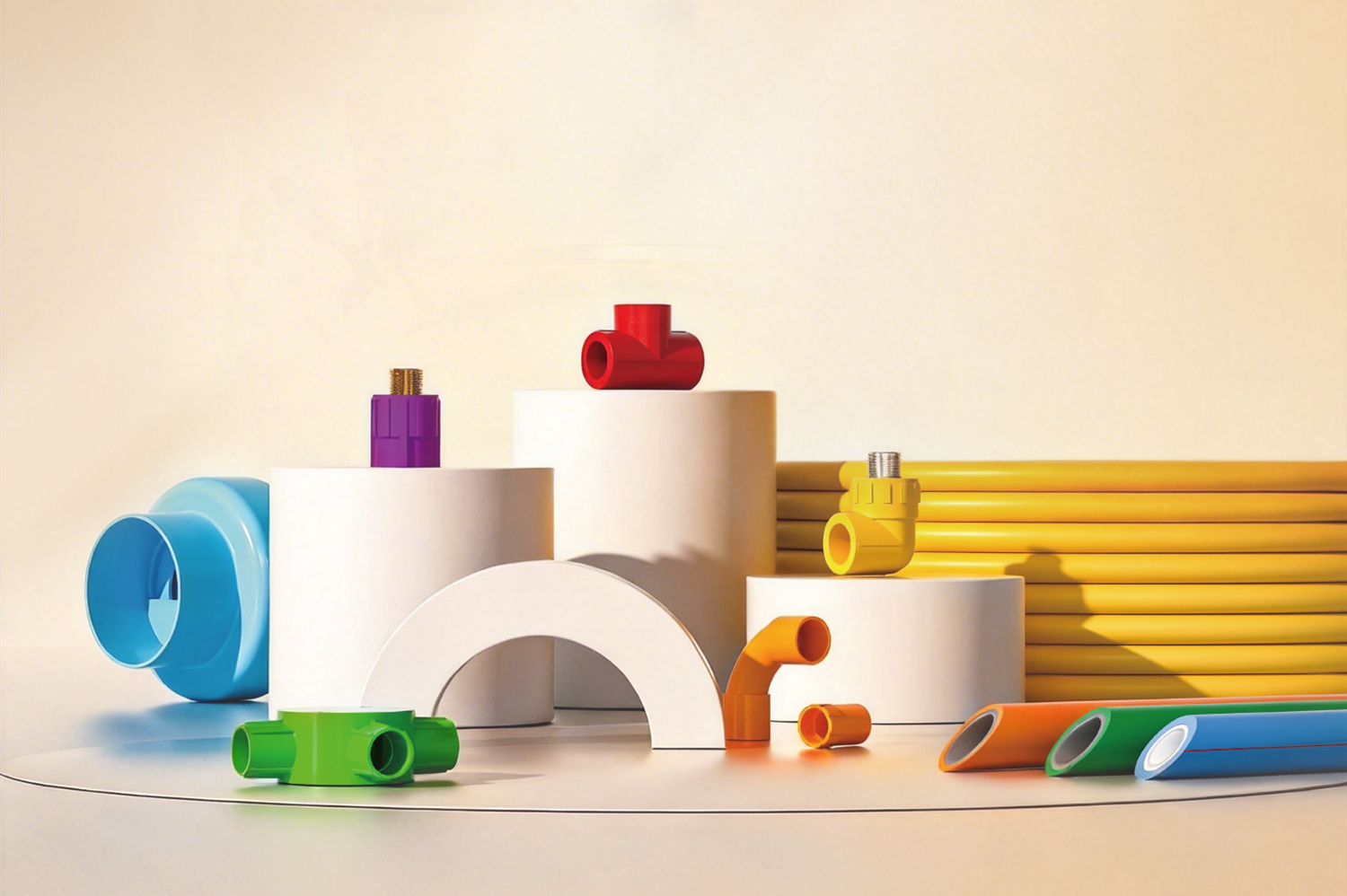 Chinese plastic pipes